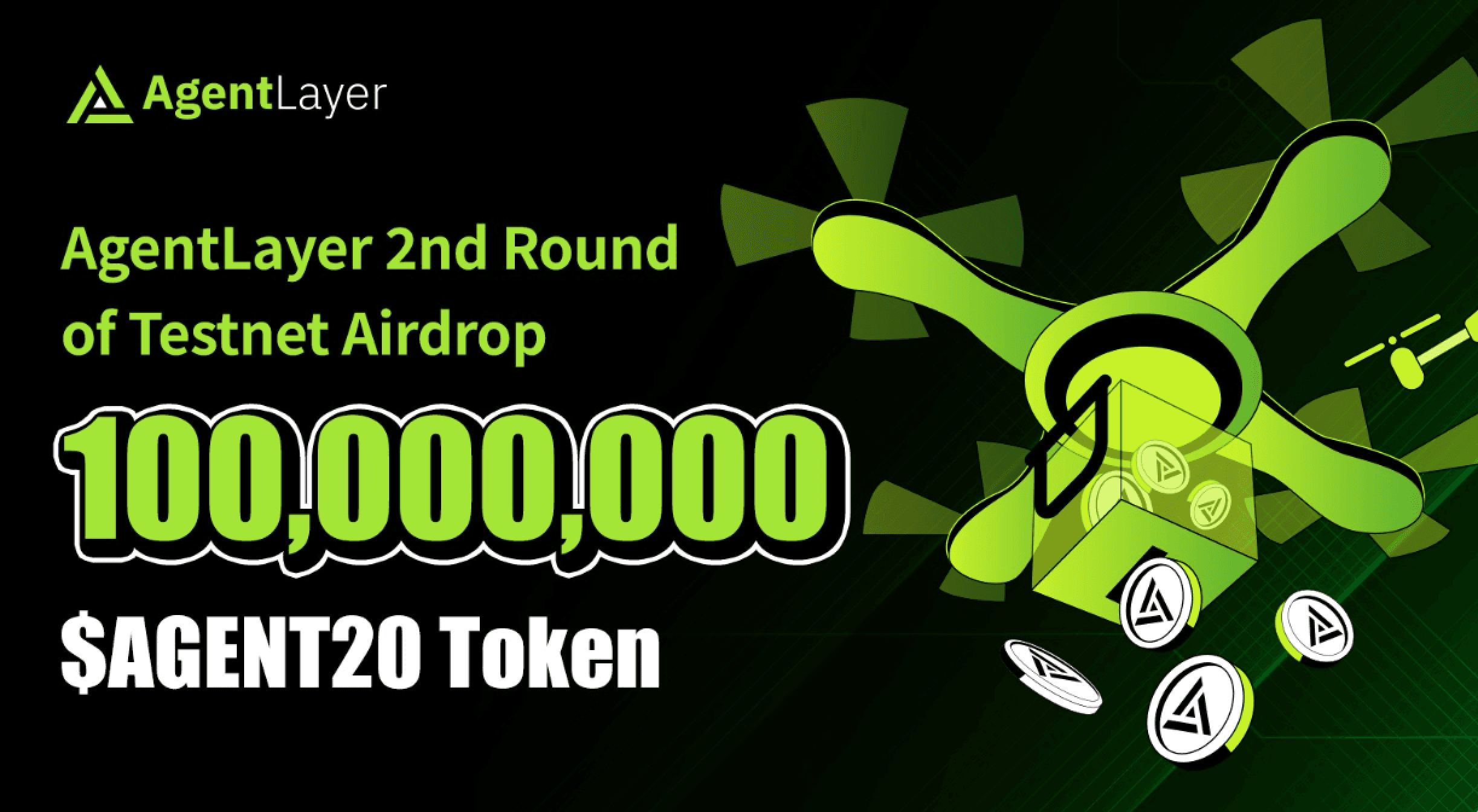 AgentLayer annuncia il secondo round della campagna di Airdrop Testnet