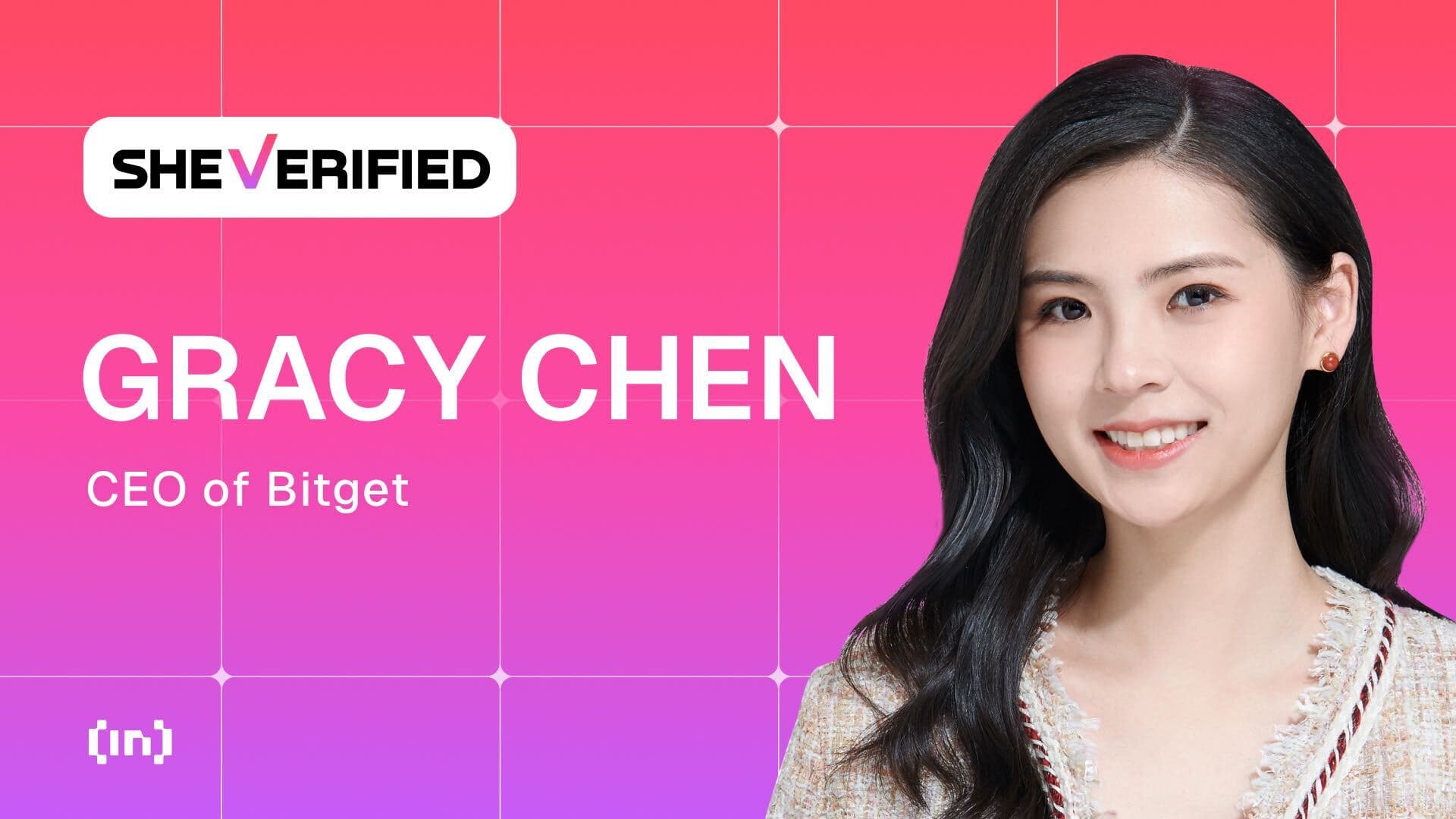 SheVerified: Gracie Chen, CEO di Bitget, parla di come rompere le barriere e guidare il futuro della crittografia