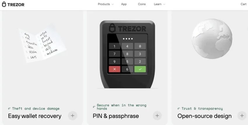 Trezor tra le alternative a Ledger wallet