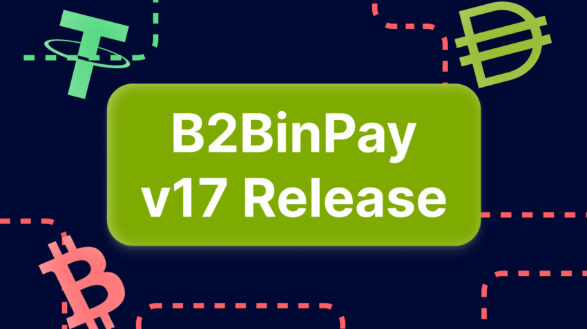B2Binpay V17 è disponibile con importanti miglioramenti delle funzionalità e prezzi competitivi