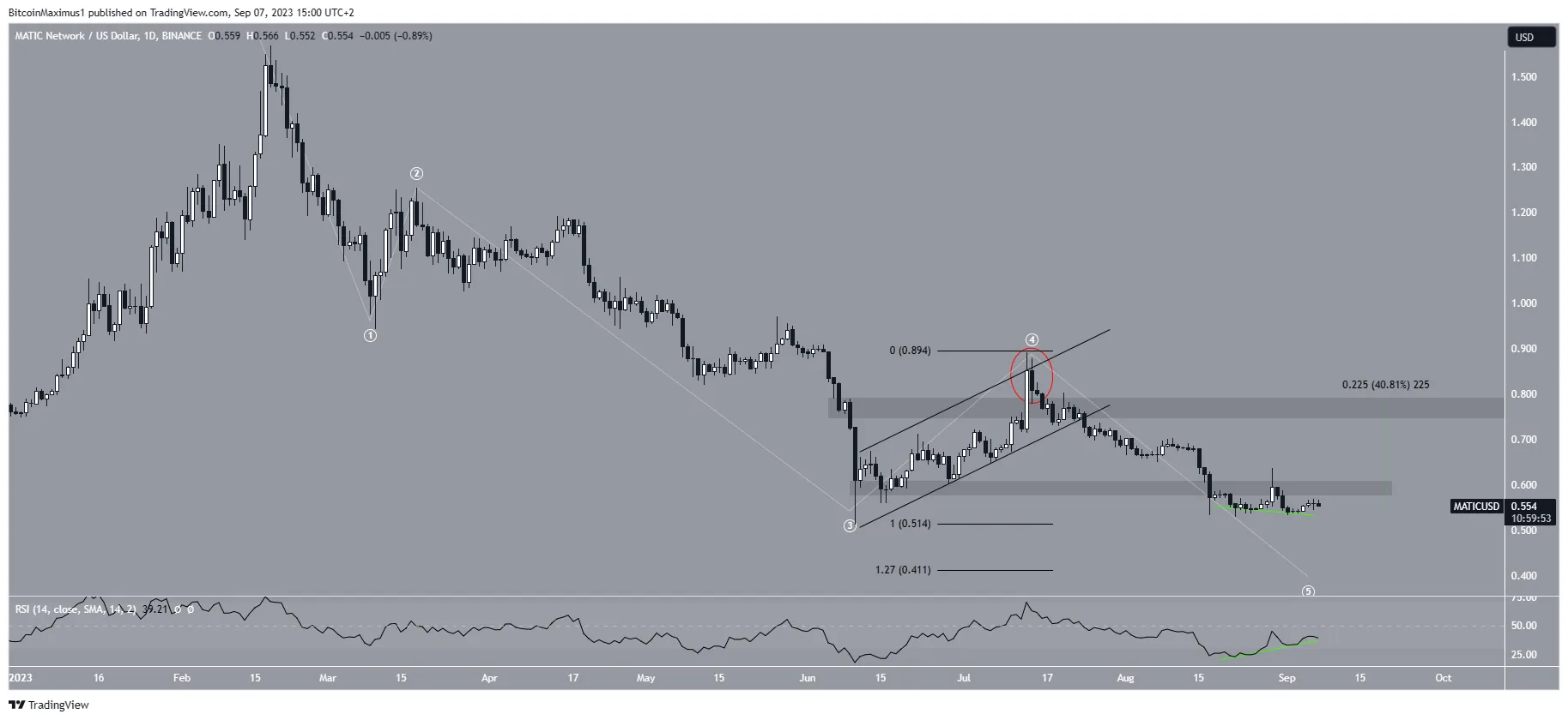 Polygon (MATIC) Price Movement