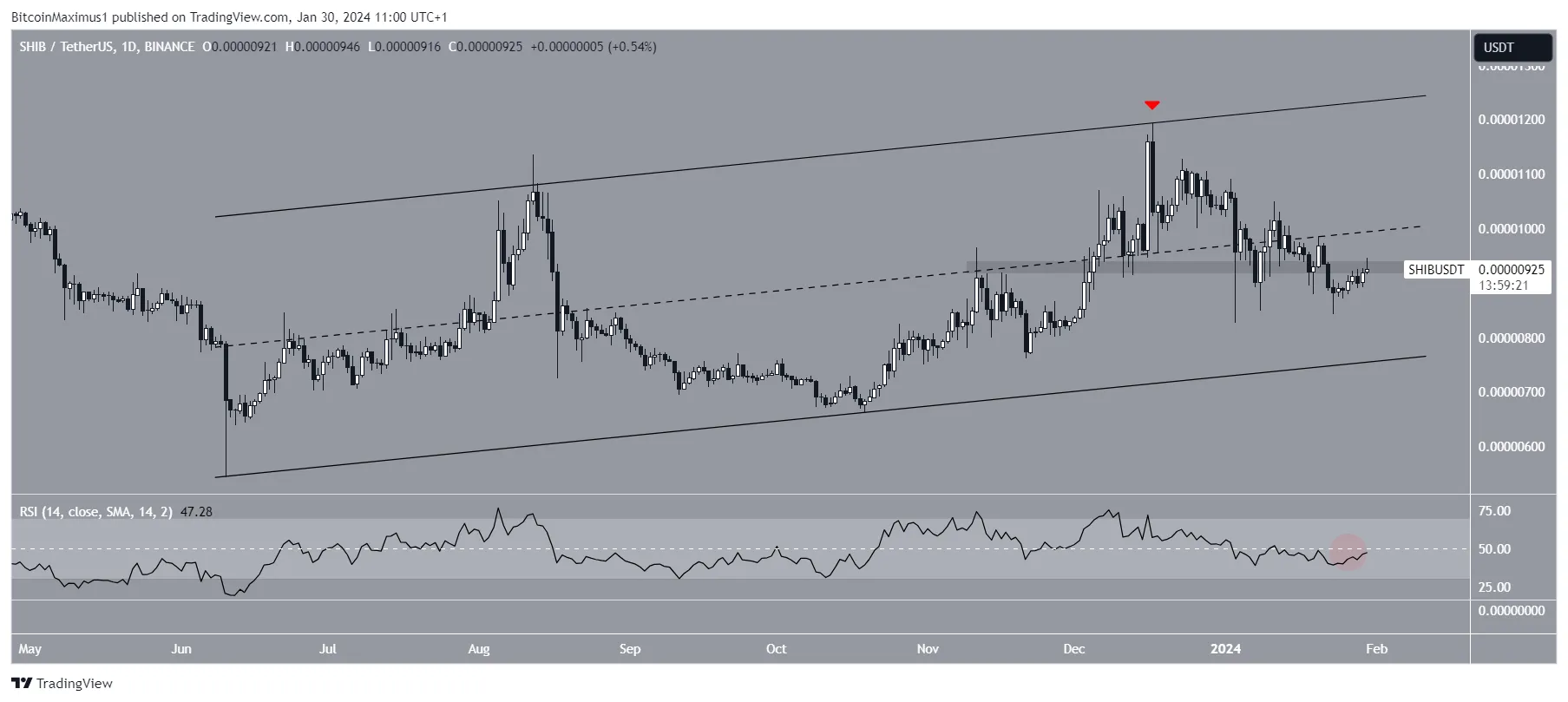 Shiba Inu (SHIB) Price Movement