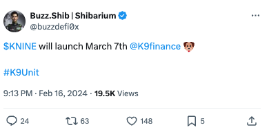 k9 shibarium