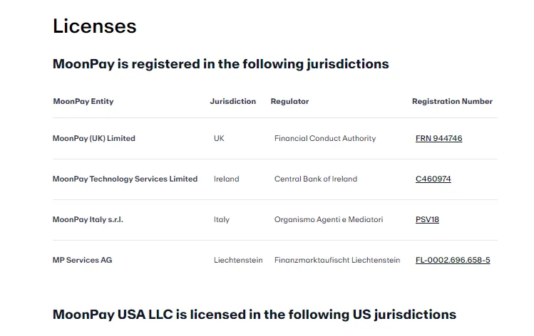moonpay review licenses