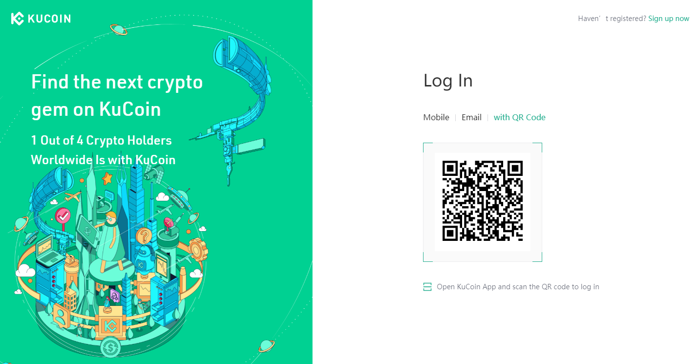 accesso con un codice QR