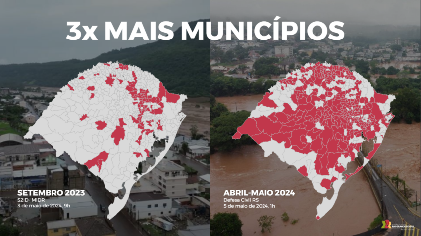 Fonte: Protezione Civile del Rio Grande do Sul.
