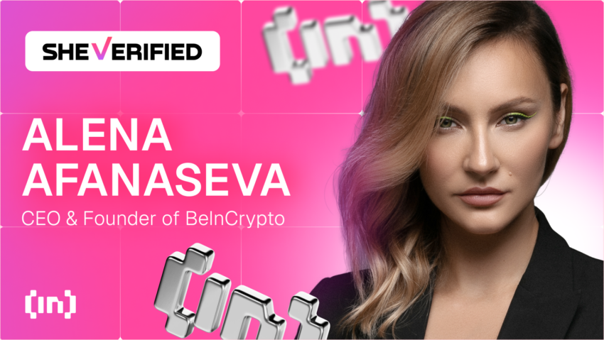 SheVerified: Alena Afanaseva, CEO e fondatrice di BeInCrypto, sull’espansione globale e il futuro dei media sulle criptovalute