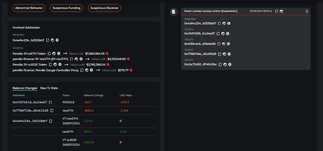 Rapporto sull'hack di Penpie