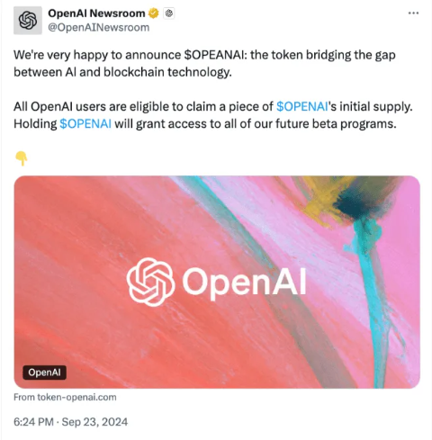 Hack dell'account X di OpenAI