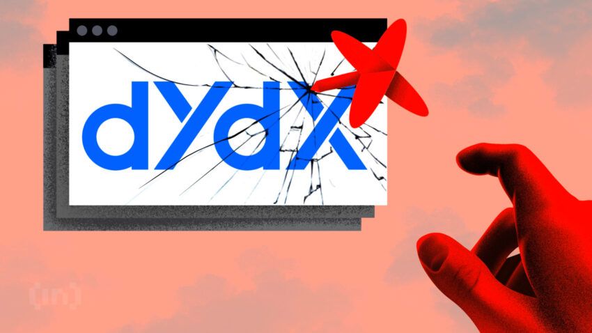 dYdX licenzia il 35% del personale chiave mentre il TVL crolla