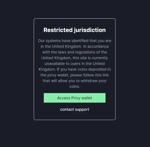Pump.fun blocks uk users after FCA warning