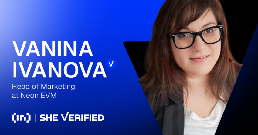 Esclusiva SheVerified: Vanina Ivanova, responsabile marketing di Neon EVM, su come potenzialmente aumentare il coinvolgimento delle donne nella crypto