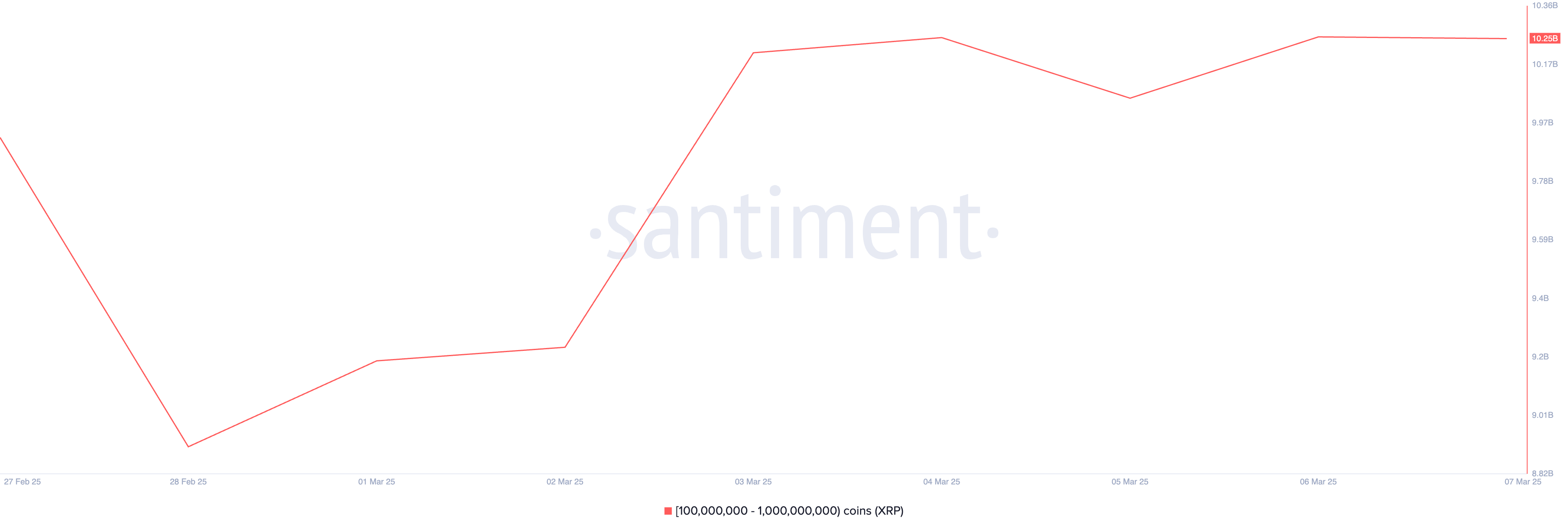 Distribuzione della Fornitura di XRP