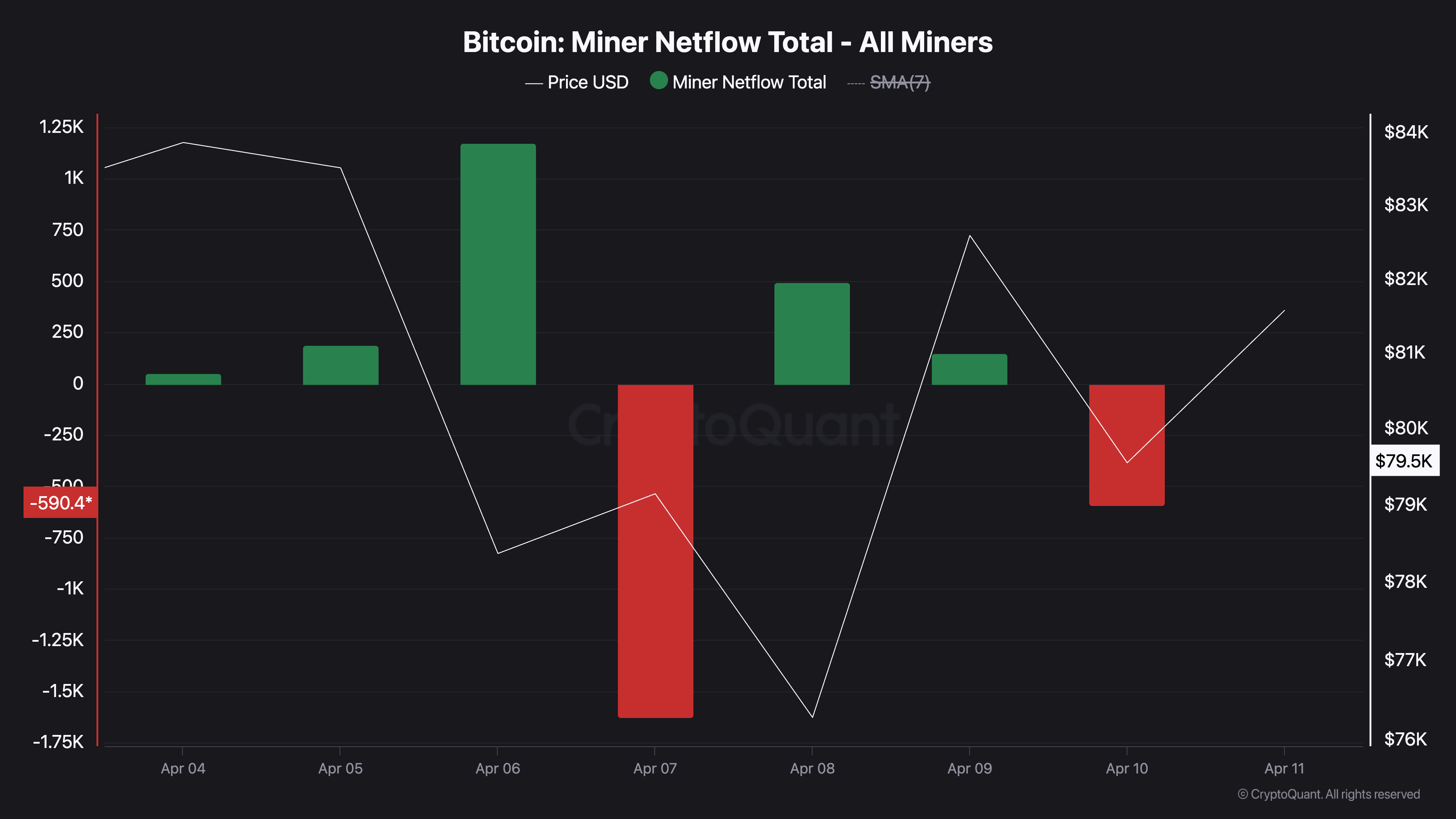 Bitcoin Miner Netflow