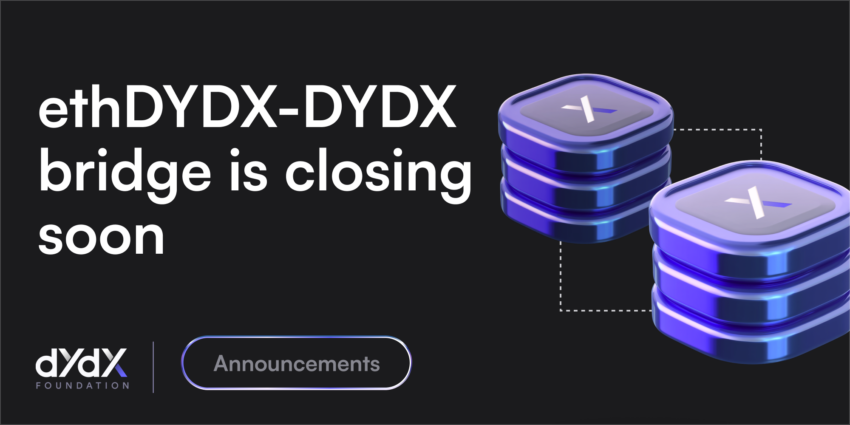 dYdX sta completando una delle più grandi migrazioni nel settore crypto