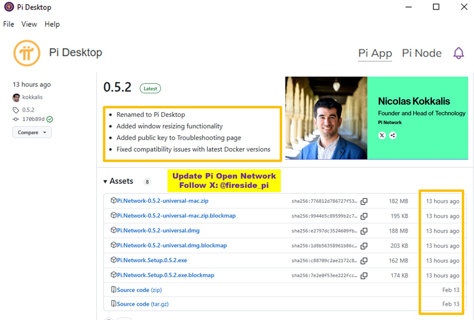 Pi Network cambia il software Pi Node in Pi Desktop