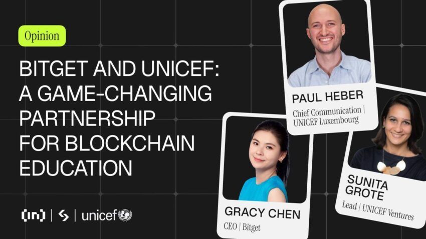 Bitget e UNICEF: una partnership rivoluzionaria per l’educazione alla blockchain