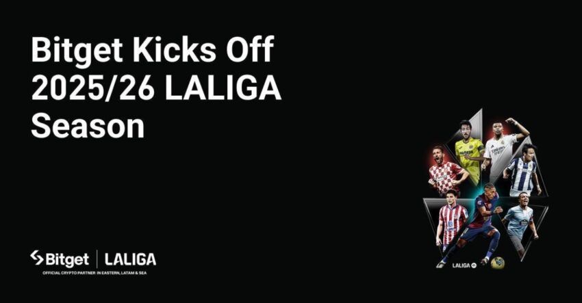 “Si torna in campo con Bitget”: Bitget dà il via alla nuova stagione di LALIGA 2025/26